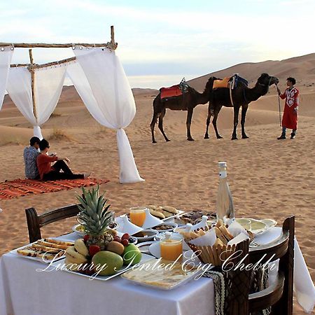 Luxury Tented Erg Chebbi Merzouga Exterior photo