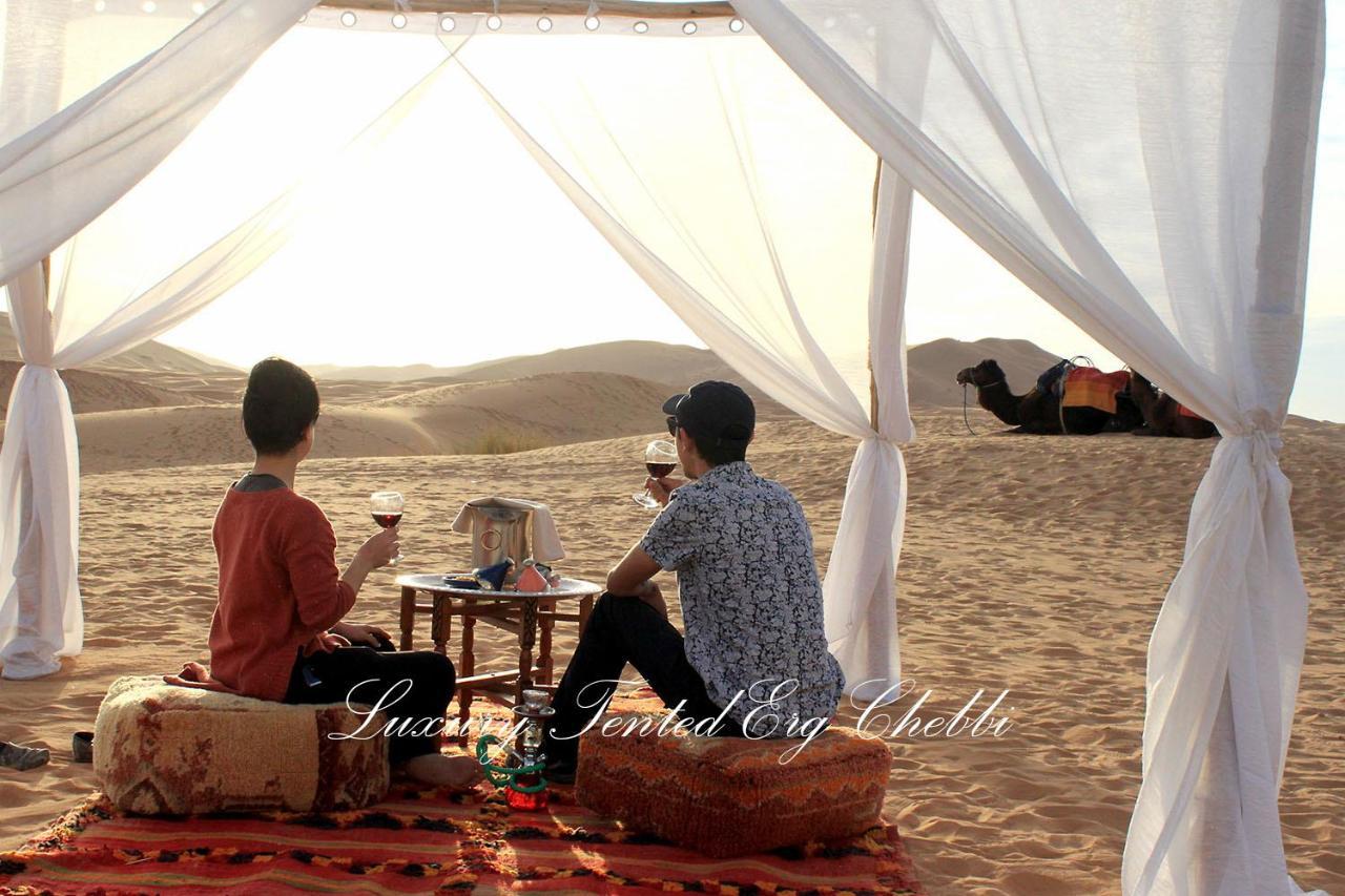 Luxury Tented Erg Chebbi Merzouga Exterior photo