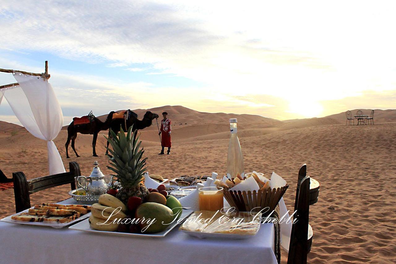 Luxury Tented Erg Chebbi Merzouga Exterior photo